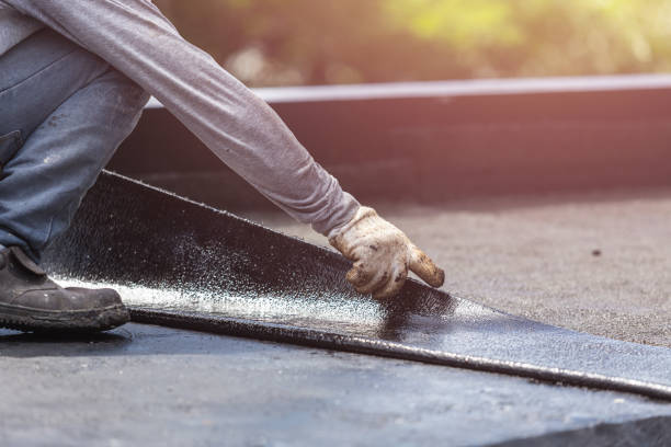 Professional Interior Drainage System technician working in Newtown, PA